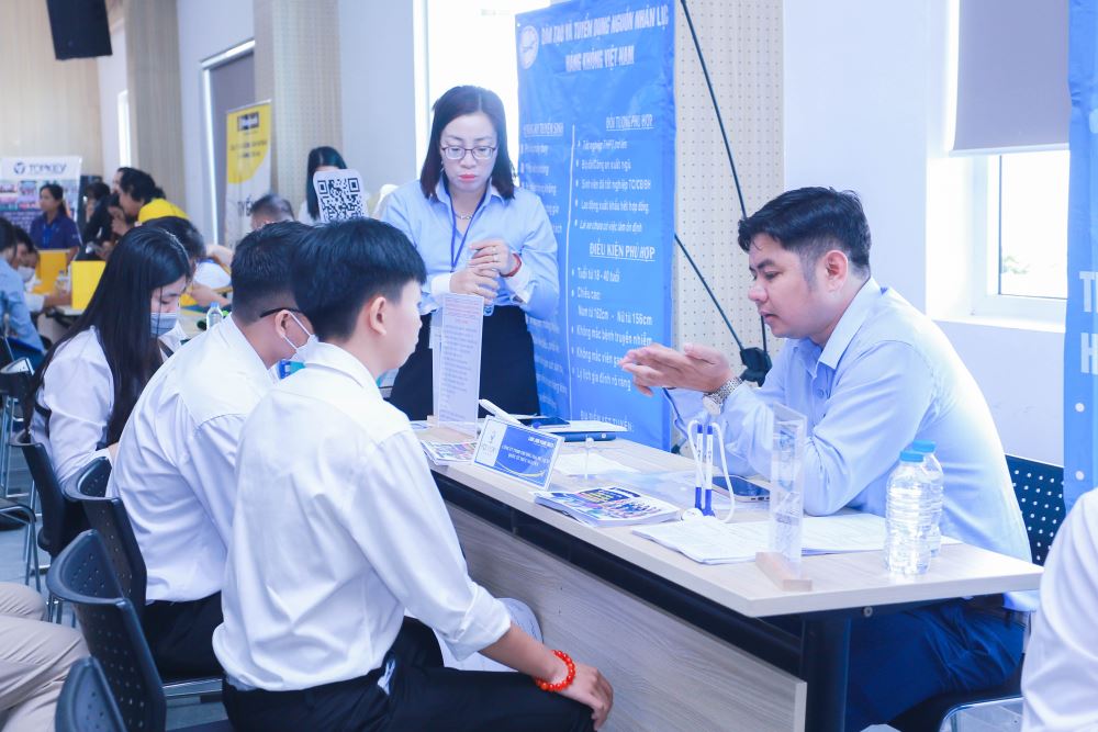 LHU Career Fair 2024, đến là có việc