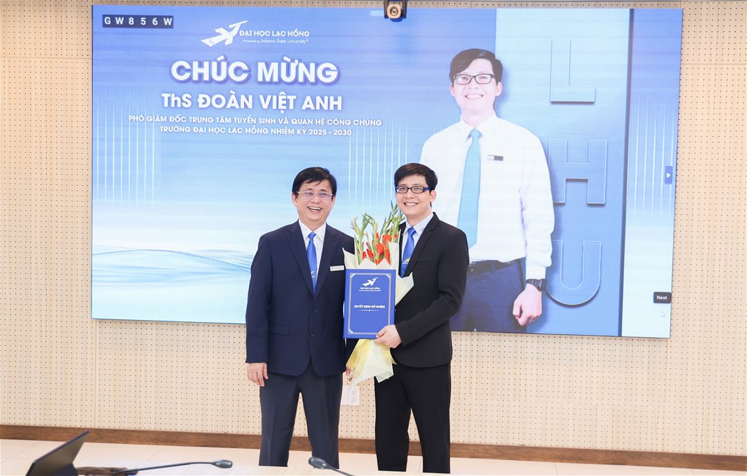 LHU kiện toàn nhân sự, bổ nhiệm thêm 02 phó trưởng đơn vị nhiệm kỳ 2025 – 2030